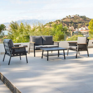 SET CASABLANCA SOFA ANTRACITA
